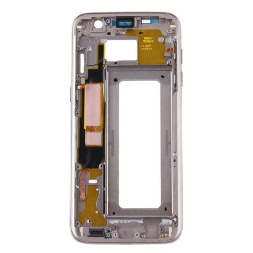 Carcasa Frontal LCD Samsung Galaxy S7 Edge G935 Marco Biselado (Oro)
