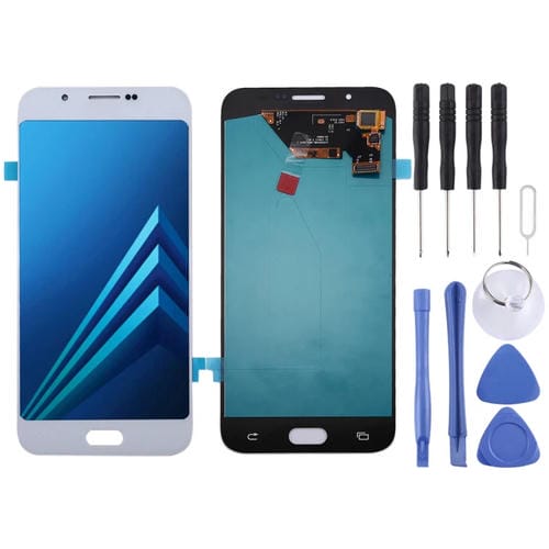 Pantalla Completa OLED Samsung Galaxy A8 (Blanco)
