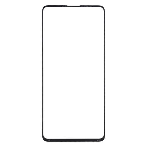 Frontbildschirm Samsung Galaxy A51 Außenglaslinse (Schwarz)