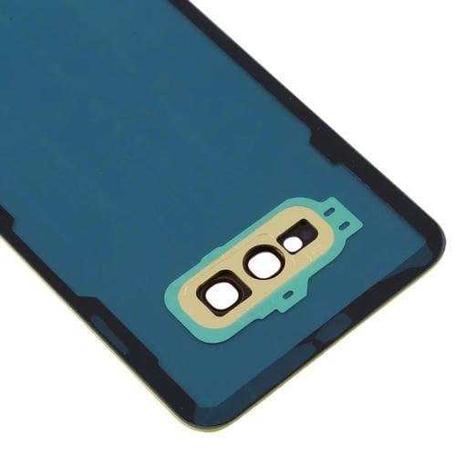 Tappo posteriore della batteria con lente della fotocamera Samsung Galaxy S10e (Giallo)