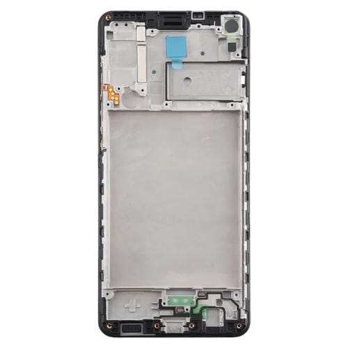 Boîtier avant LCD Plaque Lunette Samsung Galaxy A21s (Noir)