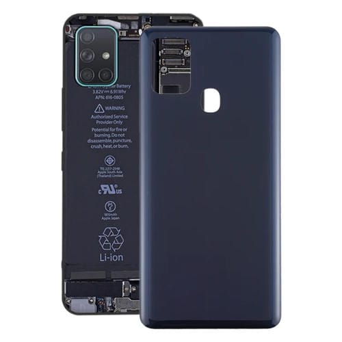 Couvercle arrière de batterie Samsung Galaxy A21s (Noir) Couverture