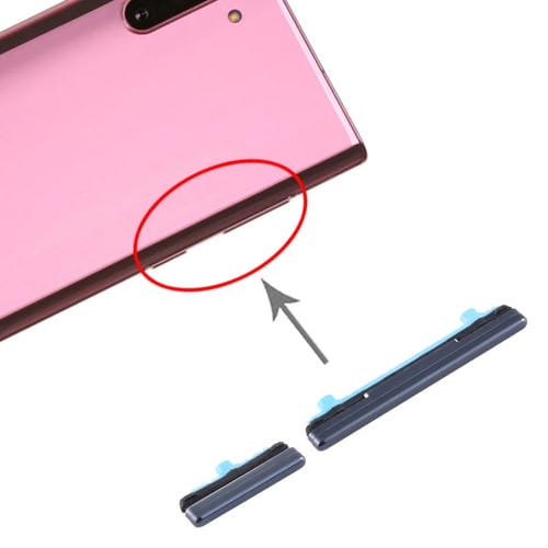 Boutons d'alimentation et de volume Samsung Galaxy Note 10 (Noir)