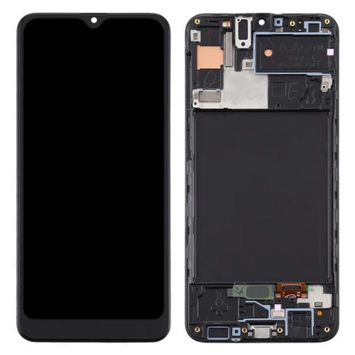 Schermo TFT LCD Samsung Galaxy A30s con Cornice (Nero)