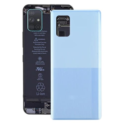 Tampa Traseira da Bateria Samsung Galaxy A71 5G SM-A716 (Azul)