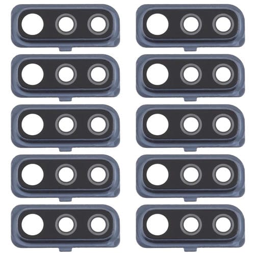 Tampa da Lente da Câmara Samsung Galaxy A50 (10 Peças) (Preto)