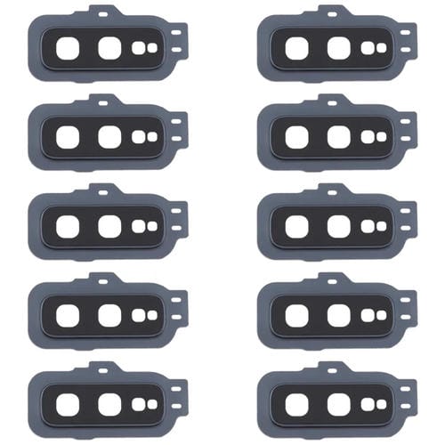 Tampa da Lente da Câmara Samsung Galaxy S10e (10 Peças) (Preto)