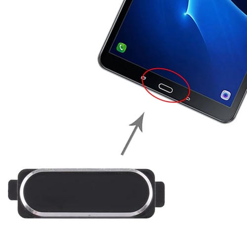 Tecla de início Samsung Galaxy Tab A 10.1 SM-T580/T585/P580/P585 (Preto)