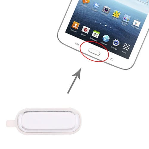 Home Button Samsung Galaxy Tab 3 7.0 SM-T210/T211/T217 (White)