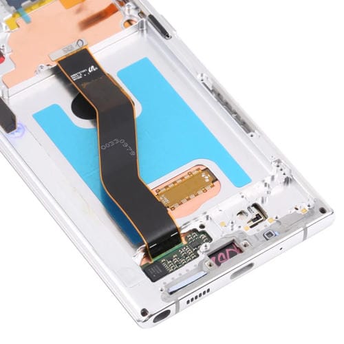 Schermo LCD Samsung Galaxy Note 10+/Note 10+ 5G SM-N976/N975 con Cornice (Argento)