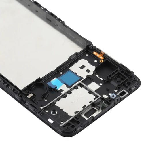 Carcasa Frontal LCD com Moldura Moldura Placa Samsung Galaxy A12