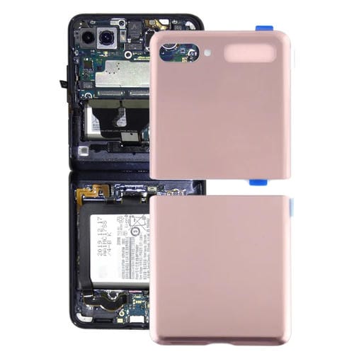 Tapa Trasera Batería Samsung Galaxy Z Flip 5G SM-F707 (Rosa)