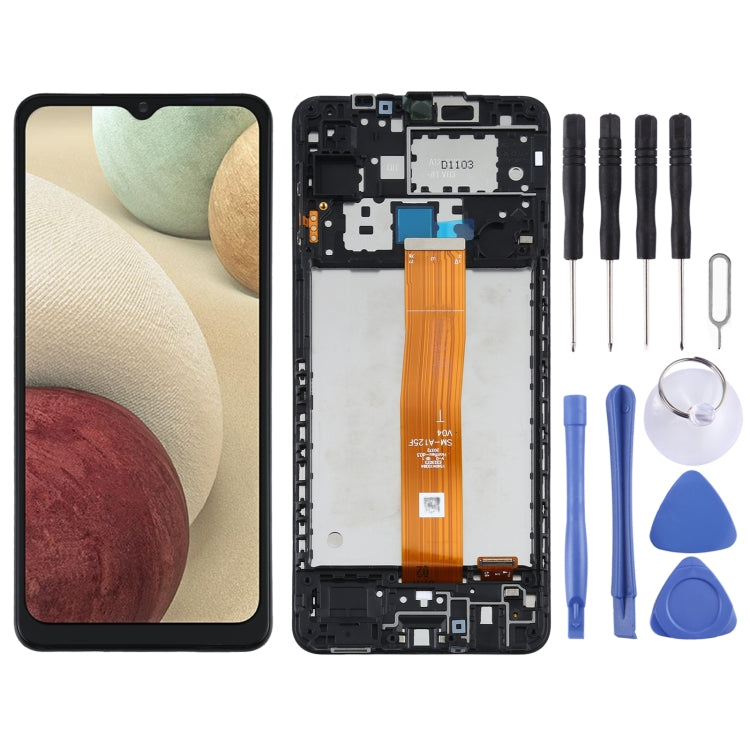 Schermo LCD Samsung Galaxy A12 4G SM-A125F con Cornice