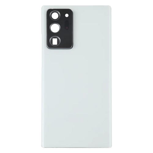 Couvercle arrière de batterie avec lentille d'appareil photo Samsung Galaxy Note 20 Ultra (Blanc)