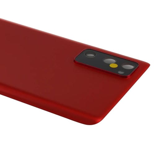 Cover Posteriore della Batteria Samsung Galaxy S20 FE con Obiettivo della Fotocamera (Rosso)