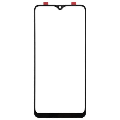 Obiettivo in vetro esterno dello schermo Samsung Galaxy A20s (10 pezzi) (Nero)
