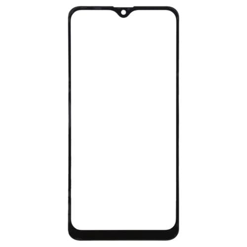 Outer Glass Lens Front Screen Samsung Galaxy A10s (Black) - Pack of (10 Pieces)