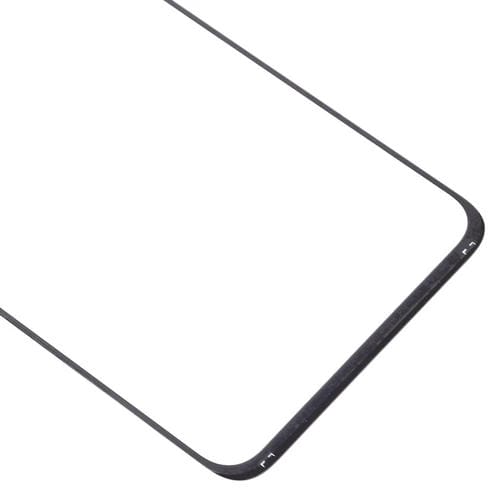 Obiettivo in vetro esterno Samsung Galaxy A70 - Schermo frontale (Nero) (10 pezzi)