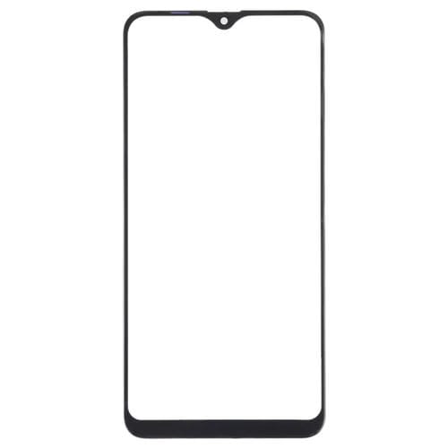Frontbildschirm Samsung Galaxy M20 Außenglaslinse (Schwarz) Pack (10 Stück)