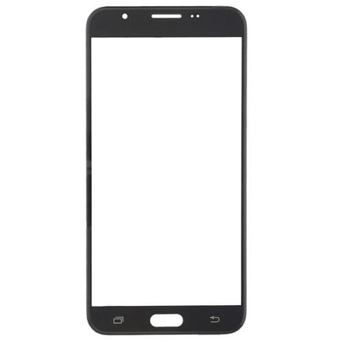 Lente de Vidro Exterior do Ecrã Samsung Galaxy J7 V/J727V/J727P (10 Peças) (Preto)