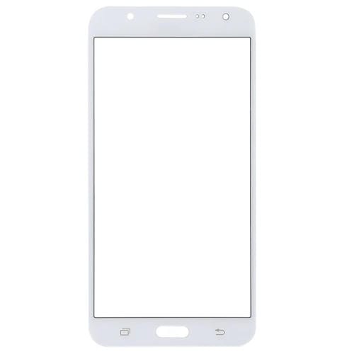 Lentes de Vidro Exterior Ecrã Samsung Galaxy J7 Branco (10 Unidades)
