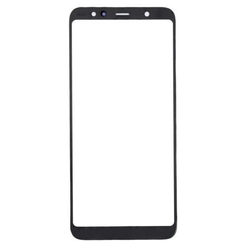 Obiettivo in vetro Schermo frontale Samsung Galaxy A6+ A605 (10 pezzi) (Nero)
