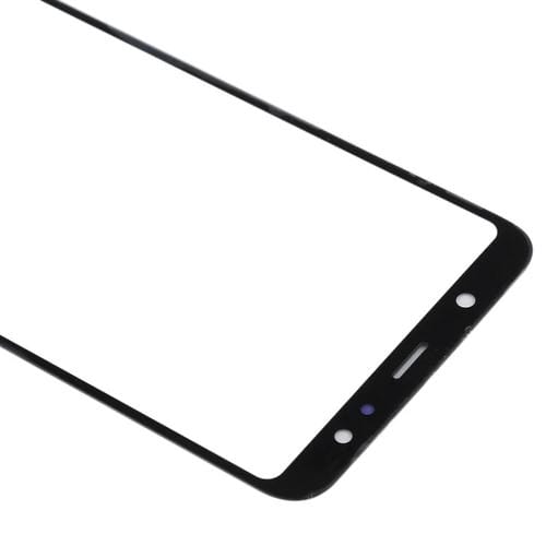 Obiettivo in vetro Schermo frontale Samsung Galaxy A6+ A605 (10 pezzi) (Nero)