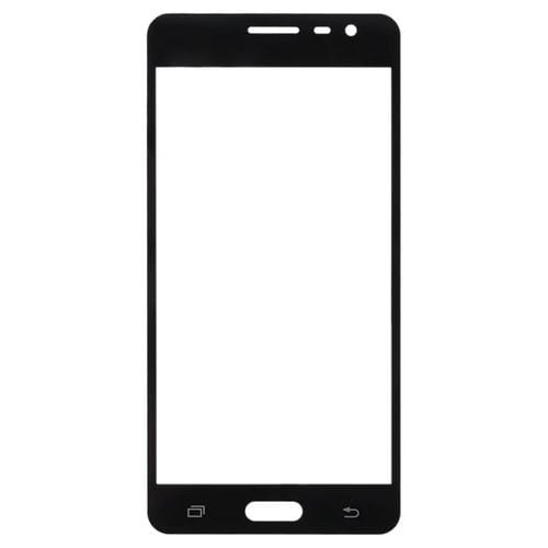 Lente de Vidro Ecrã Frontal Samsung Galaxy J3 Pro/J3110 (10 Peças) (Preto)