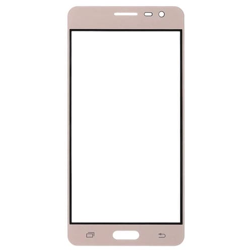 Lente de Vidro Exterior Ecrã Samsung Galaxy J3 Pro/J3110 (Ouro) - (10 Peças)