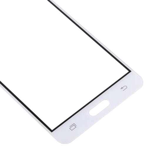 Glasaußenlinse Bildschirm Samsung Galaxy J3 Pro/J3110 (Weiß) - (Packung mit 10)