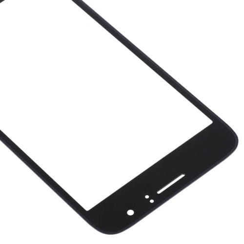 Obiettivo in vetro esterno Samsung Galaxy J1 J120 Schermo frontale (10 pezzi) (Nero)