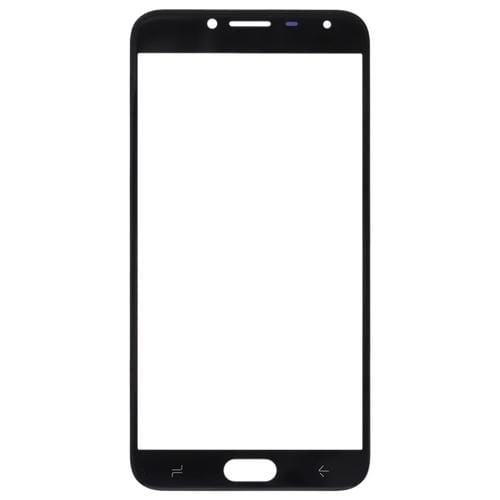 Lente de Cristal Exterior Pantalla Frontal Samsung Galaxy J4 (10 Peças) (Preto)