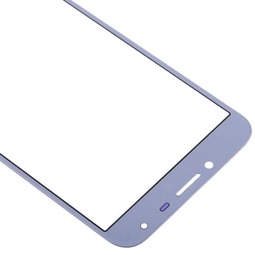 Glaslinse Außenfrontbildschirm Samsung Galaxy J4 (10 Stück) (Blau)