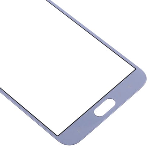 Glaslinse Außenfrontbildschirm Samsung Galaxy J4 (10 Stück) (Blau)