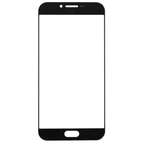 Lente de Vidrio Pantalla Frontal Samsung Galaxy A8 / A810, (10 Piezas) (Negro)