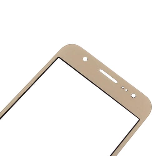 Glass Lens Front Screen Samsung Galaxy J7/J700 (10 Pieces) (Gold)