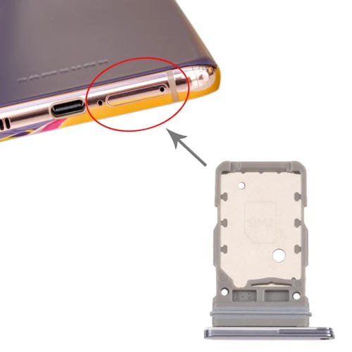 SIM Card Tray Samsung Galaxy S21/S21+/S21 Ultra (Blue)