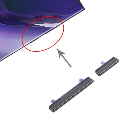Bouton d'alimentation et de volume Samsung Galaxy Note 20 Ultra (Noir)