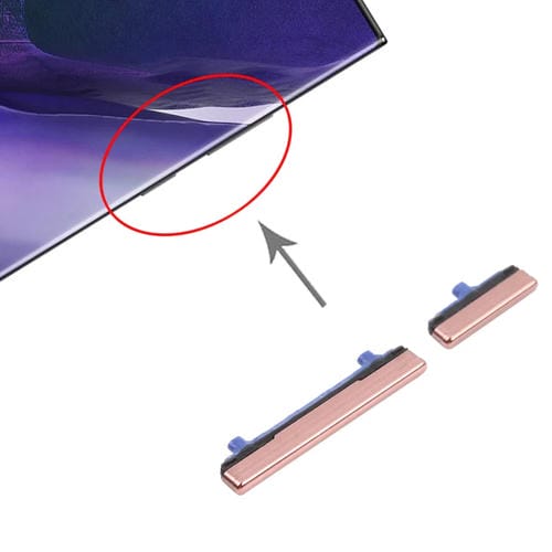 Bouton d'alimentation et de volume Samsung Galaxy Note 20 Ultra (Bronze)