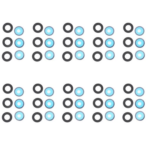 Rückkameraobjektiv Samsung Galaxy A52 SM-A525 (10 Stück)