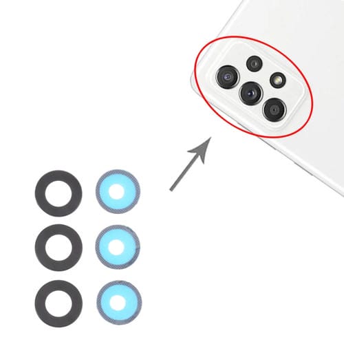 Lente de Câmara Traseira Samsung Galaxy A52 5G SM-A526 (10 Peças)