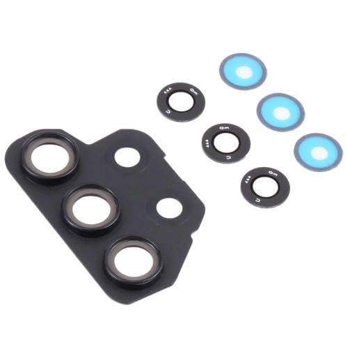 Kameraglasabdeckung Samsung Galaxy A32 SM-A325 (10 Stück) (Schwarz)