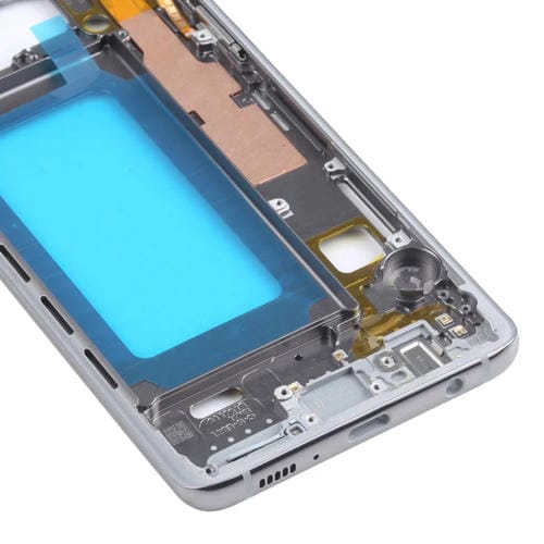 Meio Bisel de Moldura para Samsung Galaxy S10 (Prateado)
