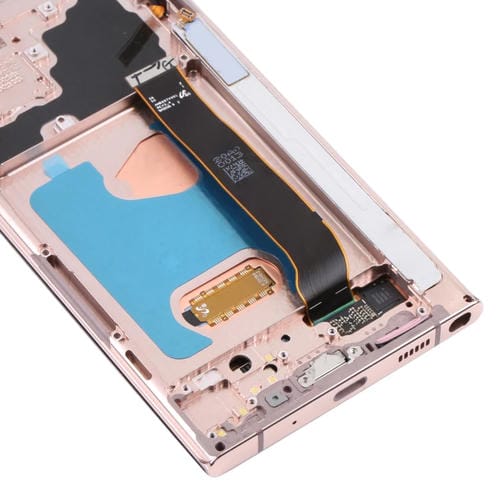 LCD-Bildschirm Super AMOLED Samsung Galaxy Note 20 Ultra SM-N986 5G mit Rahmen (Gold)