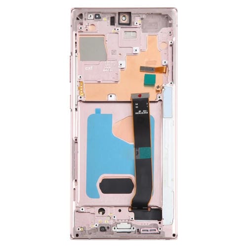 Schermo LCD Super AMOLED Samsung Galaxy Note 20 Ultra 4G con Cornice (Oro)