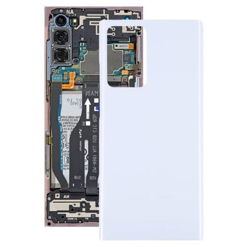 Couvercle arrière de batterie Samsung Galaxy Note 20 Ultra 5G (Blanc)