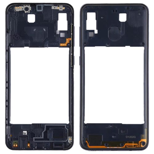 Marco Medio Bisel Placa Samsung Galaxy A20 (Nero)
