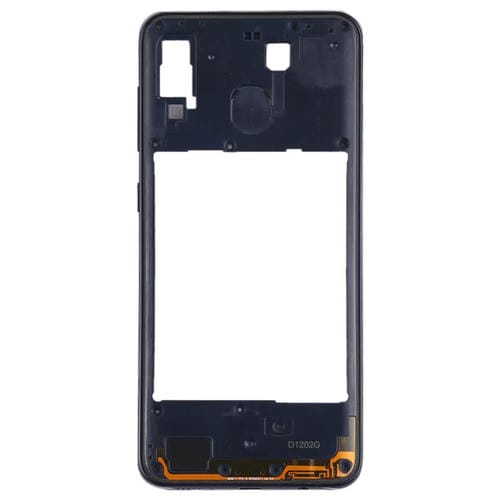 Meio Bisel de Moldura para Samsung Galaxy A20 (Preto)