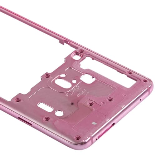 Piastra a ghiera per cornice media Samsung Galaxy A9 (Rosa dorato)