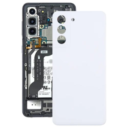 Tampa Traseira da Bateria Samsung Galaxy S21 FE 5G SM-G990B (Branco)